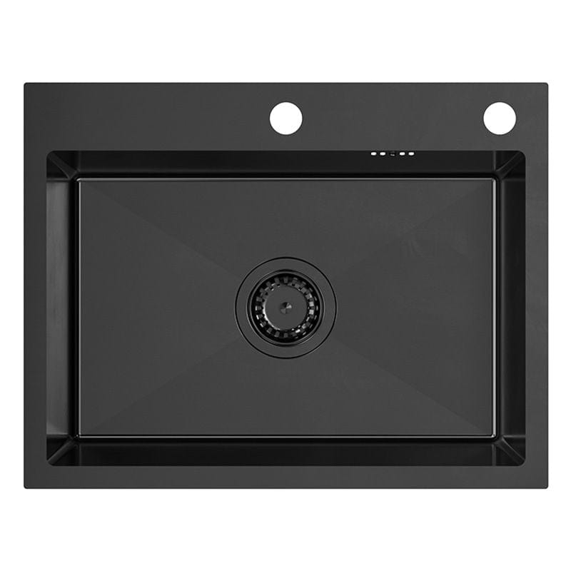 Chiuvetă Inox Quadron Luke 110 Workstation, 580x450 mm, negru, fara baterie