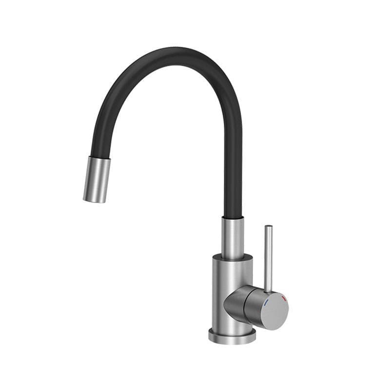 Chiuvetă Inox Quadron Luke 116, cu scurgere laterală, 600x480 mm, argintiu, fara baterie