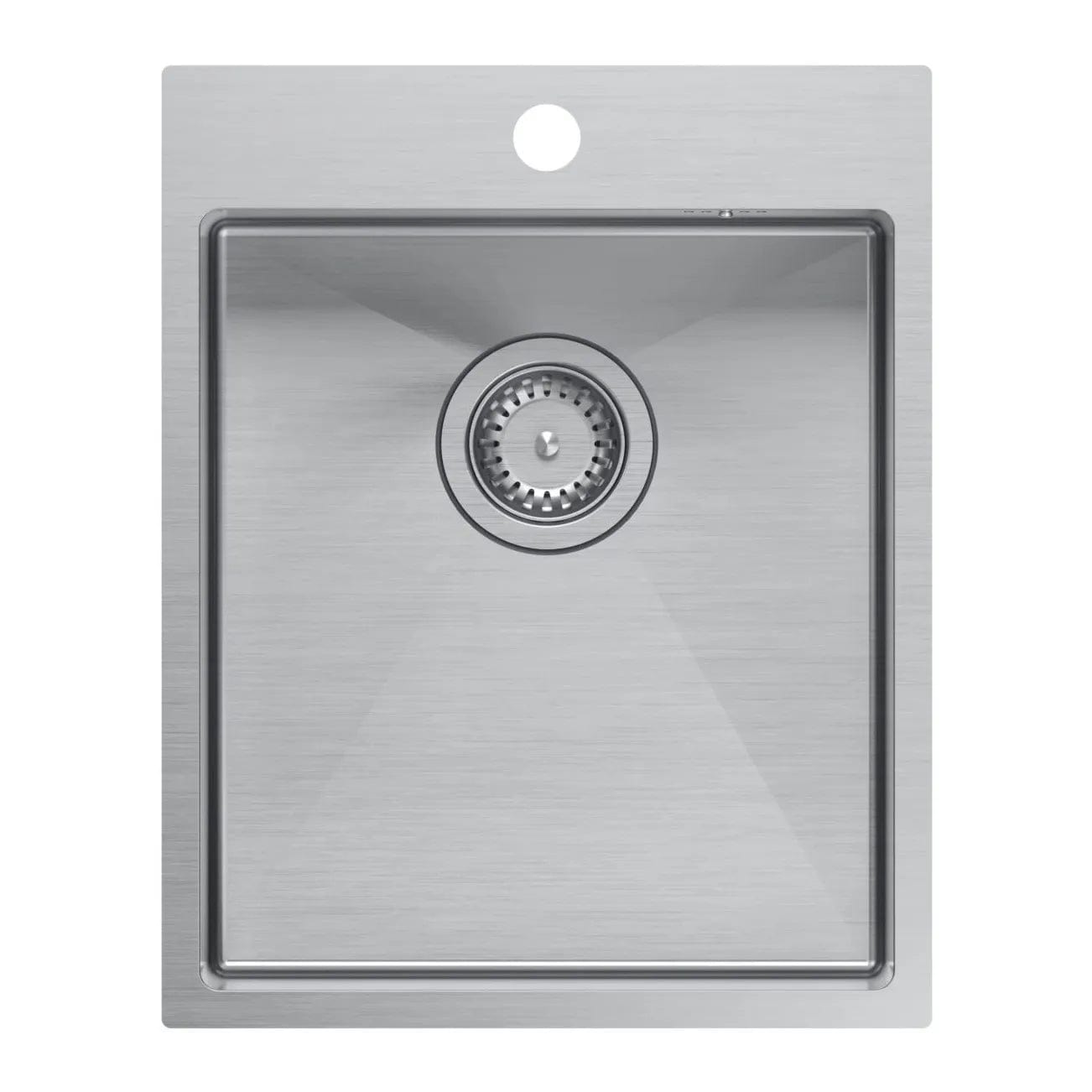 Chiuvetă Inox Quadron Russel 90, 400x500 mm, argintiu