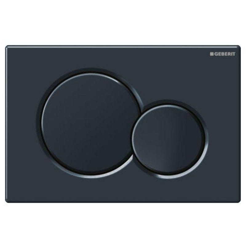 Clapetă cu acționare dublă Geberit, Sigma01, negru