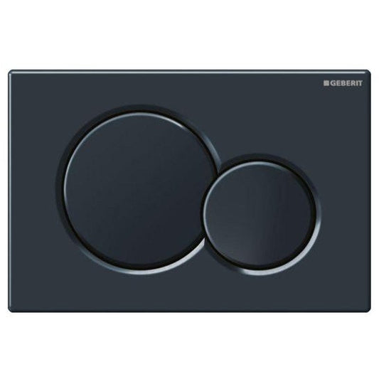 Clapetă cu acționare dublă Geberit, Sigma01, negru