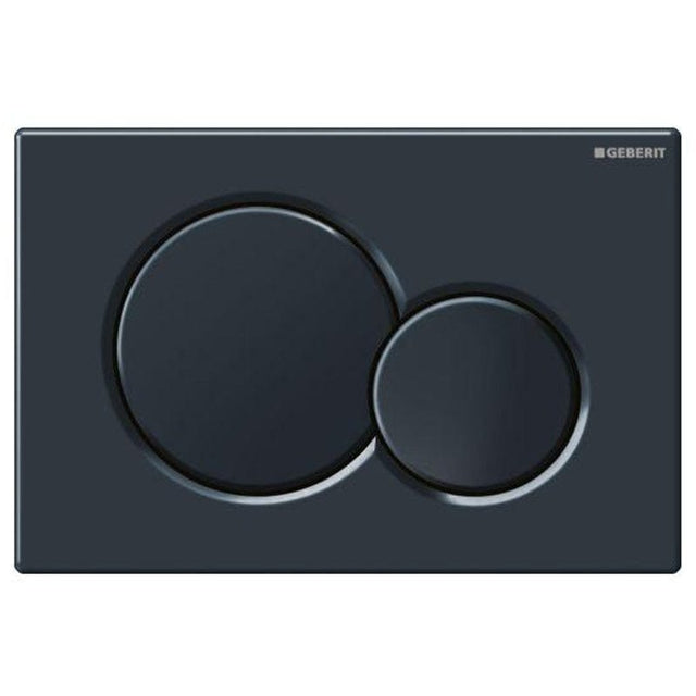 Clapetă cu acționare dublă Geberit, Sigma01, negru