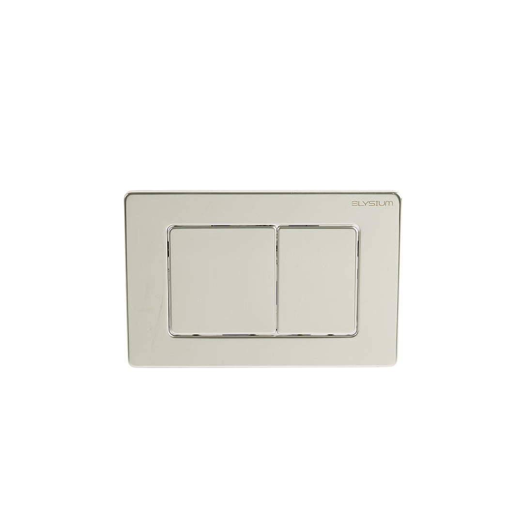 Clapeta cu actionare dubla AC-BA, cu doua volume, din otel inoxidabil, tip H, 24 cm, argintiu, Elysium
