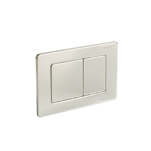 Clapeta cu actionare dubla AC-BA, cu doua volume, din otel inoxidabil, tip H, 24 cm, argintiu, Elysium