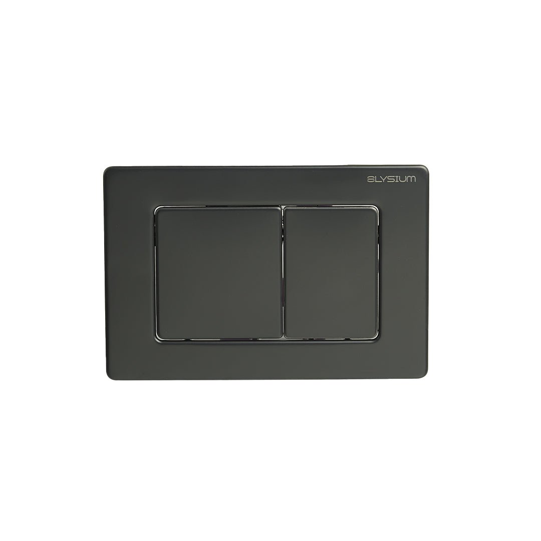 Clapeta cu actionare dubla AC-BA, cu doua volume, din otel inoxidabil, tip H, 24 cm, negru, Elysium