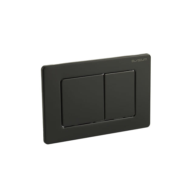 Clapeta cu actionare dubla AC-BA, cu doua volume, din otel inoxidabil, tip H, 24 cm, negru, Elysium
