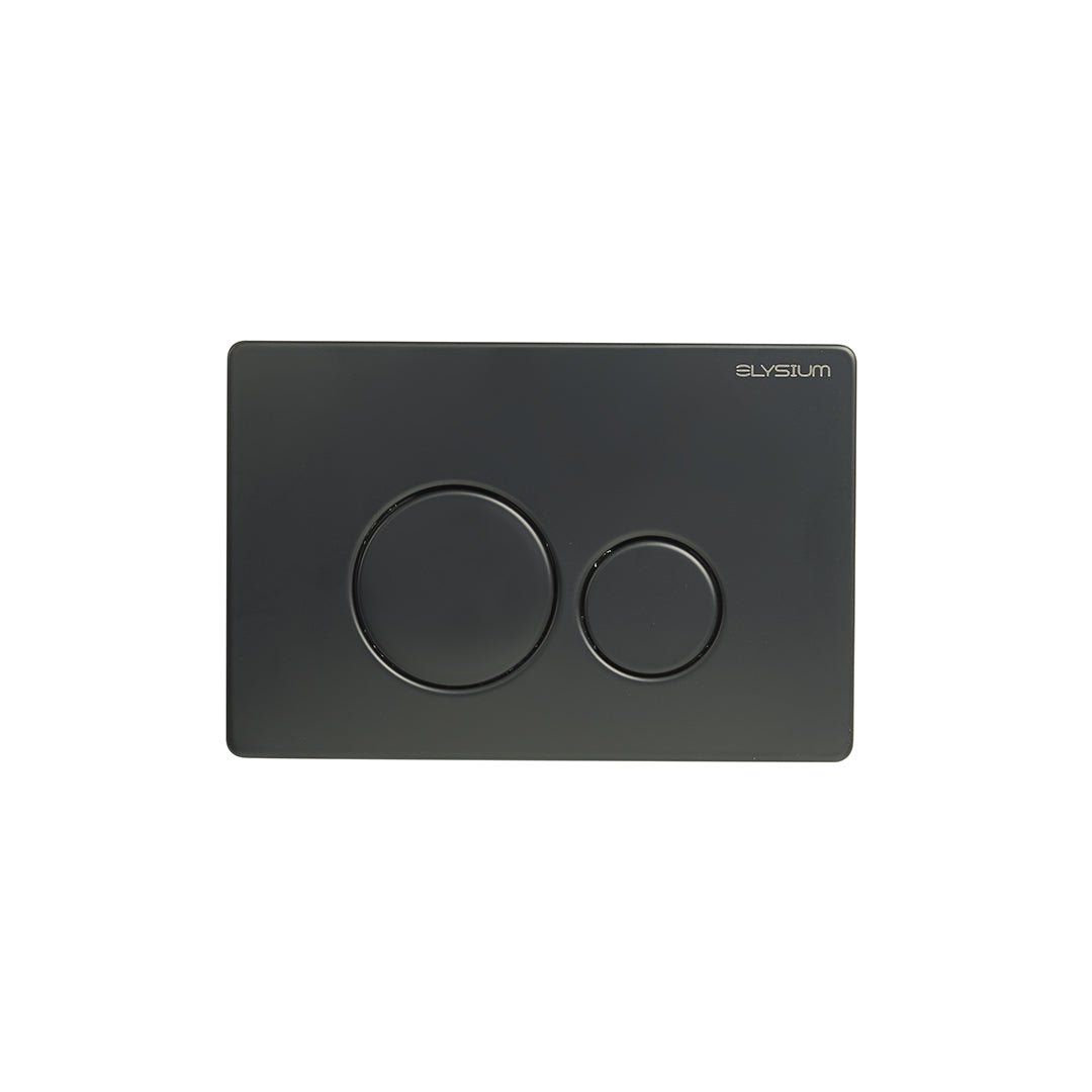 Clapeta cu actionare dubla AC-BR, cu doua volume, din otel inoxidabil, 24 cm, negru, Elysium
