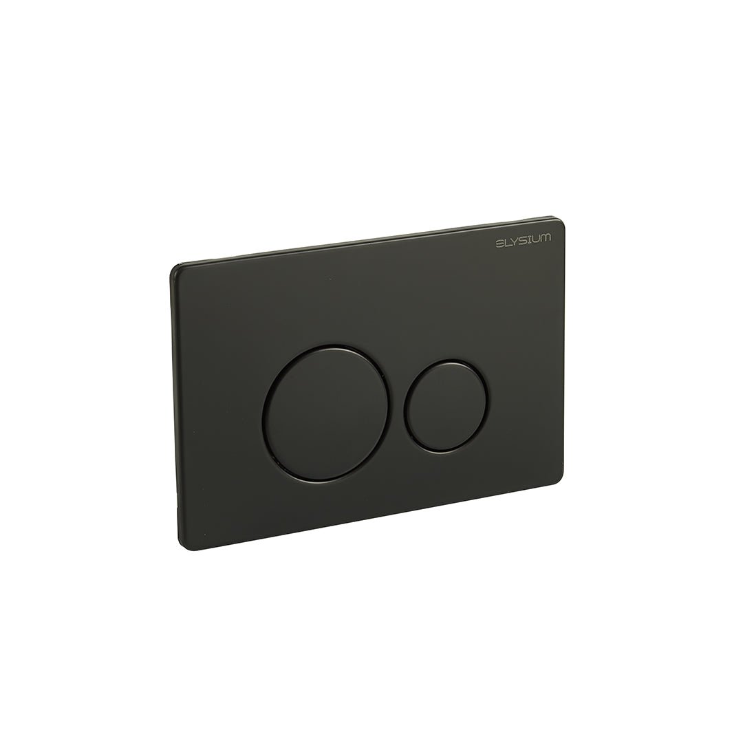 Clapeta cu actionare dubla AC-BR, cu doua volume, din otel inoxidabil, 24 cm, negru, Elysium