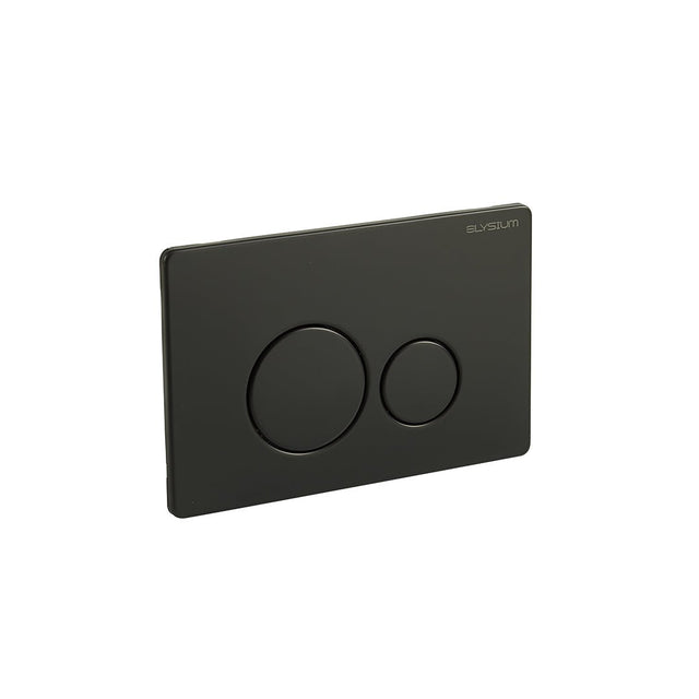 Clapeta cu actionare dubla AC-BR, cu doua volume, din otel inoxidabil, 24 cm, negru, Elysium