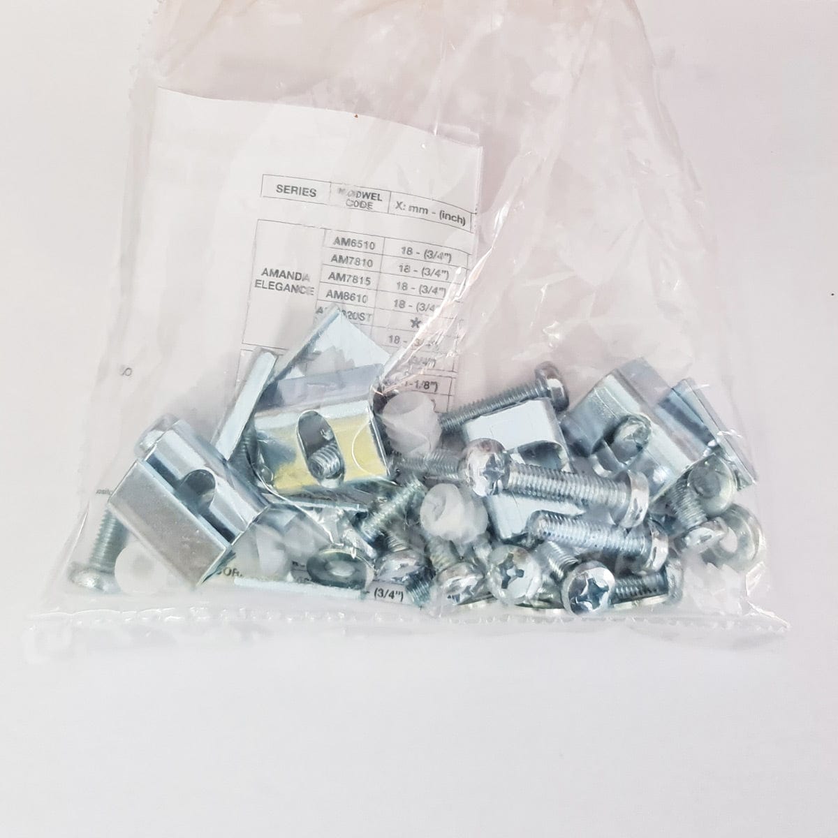 Cleme montaj sub blat pentru chiuvete granit, cod:6028