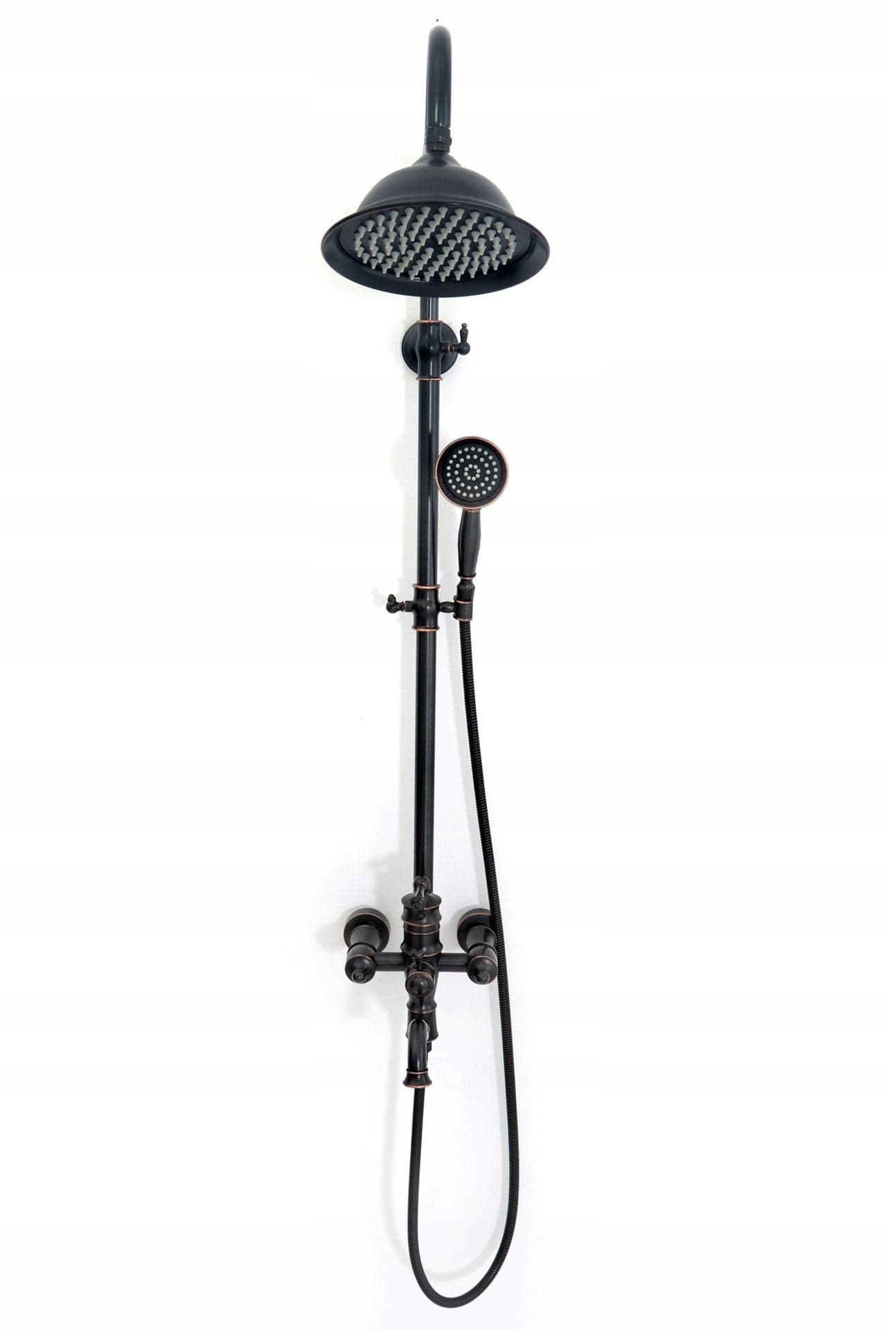 Coloana de dus Rea Vintage, negru mat