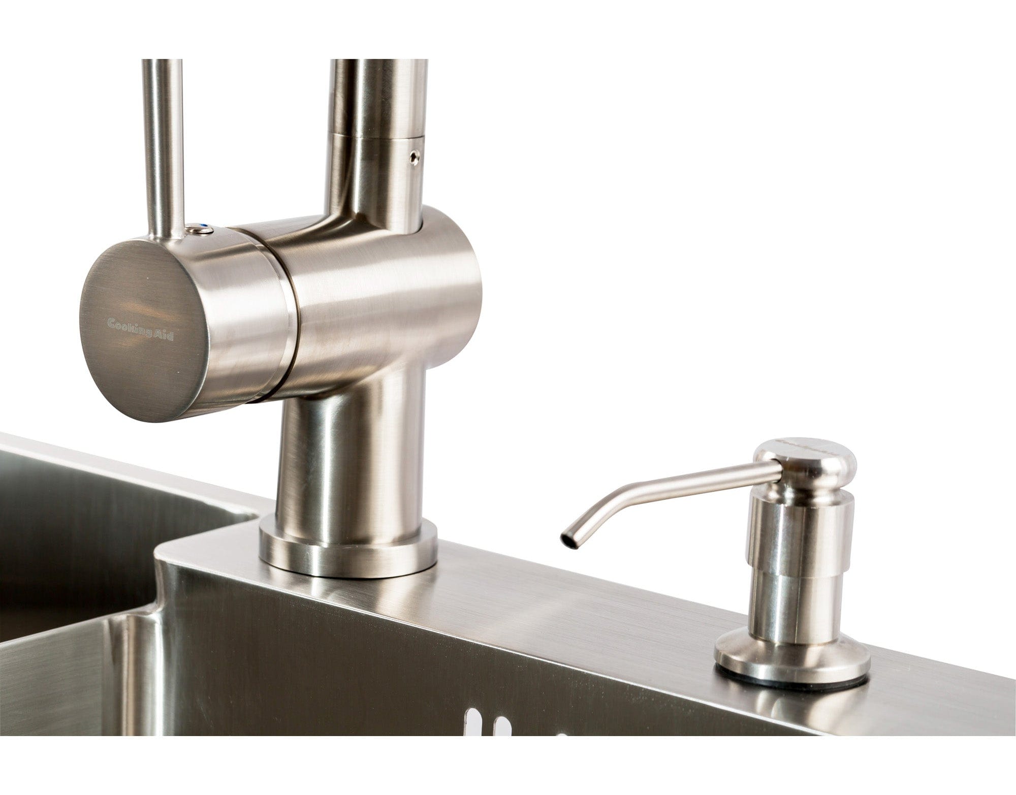 Dozator Sapun INOX CookingAid cu recipient din ABS, cod: 6019