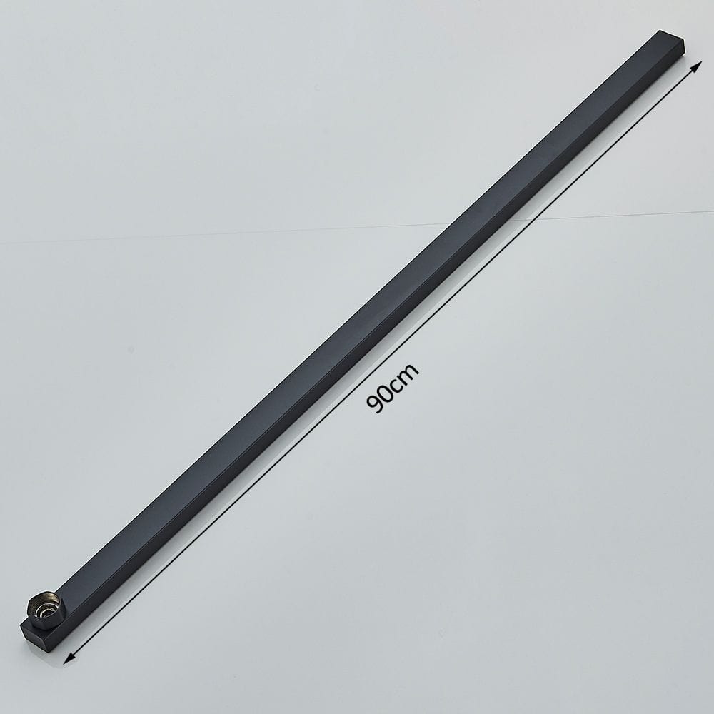 Extensie de 90 cm la coloana de dus cu codul 1236, negru mat, cod 1596