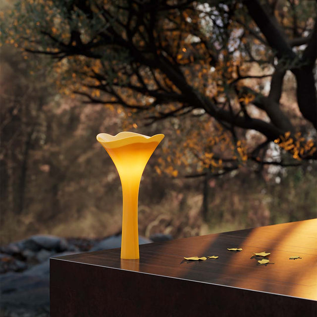 Lavoar de baie, freestanding, 50.5x38.5 cm, rotund, din compozit, portocaliu, MonBlari Ginknova