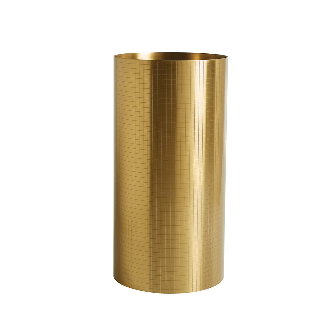 Lavoar freestanding Eima, 40 cm, rotund, otel inoxidabil, auriu, Elysium