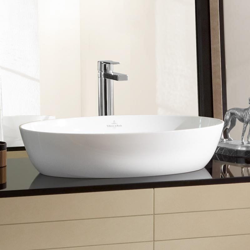 Lavoar pe blat, Artis, Villeroy-Boch, oval, 61 cm, alb