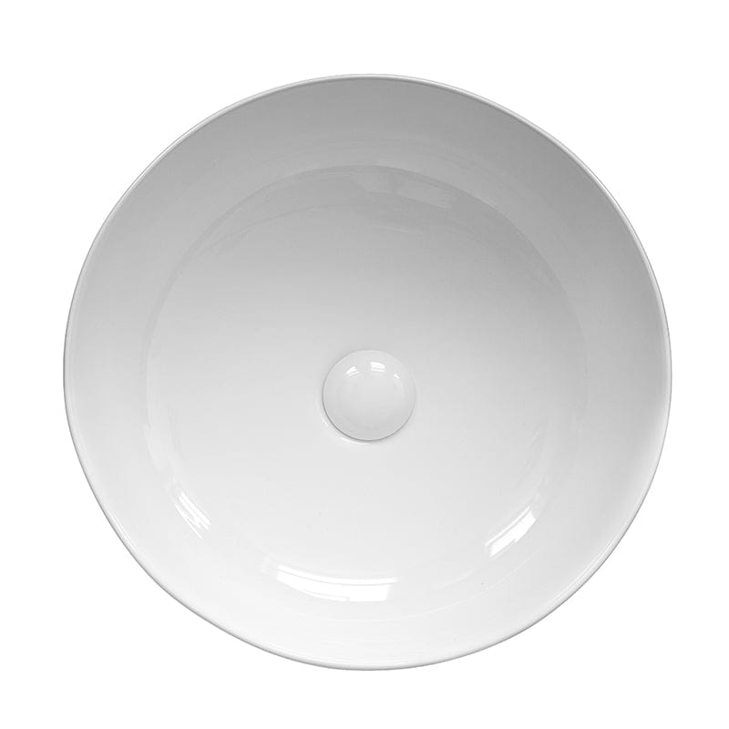 Lavoar pe blat Cupio Fluminia, 42 cm, alb