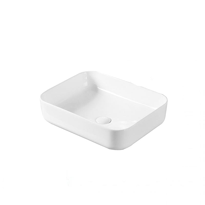 Lavoar pe blat Fluminia, Arno, 48.5 x 39 cm, finisaj alb