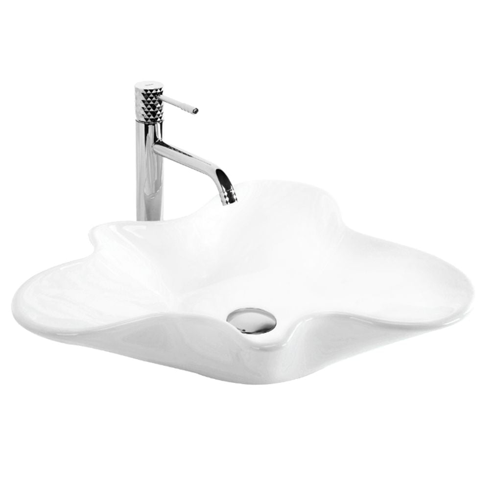 Lavoar pe blat Rea Izolda, 53 cm, alb