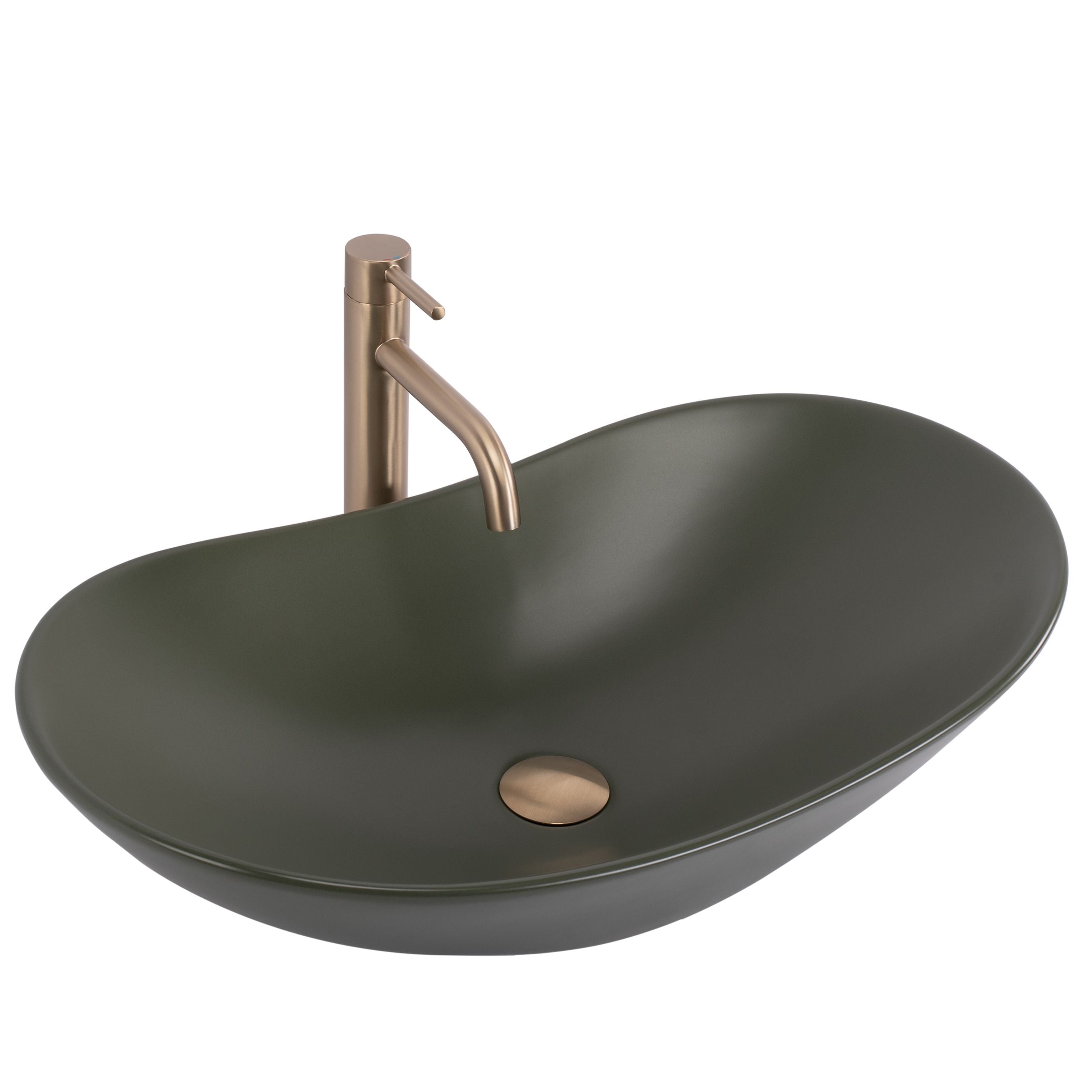 Lavoar pe blat Rea Royal, 61.5 cm, verde