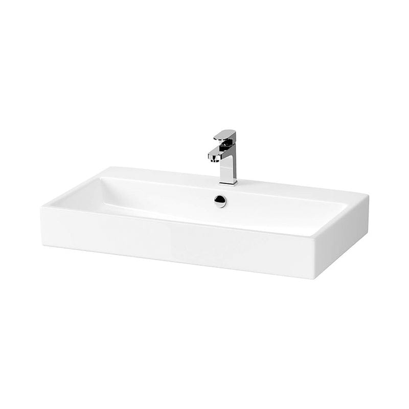 Lavoar pentru mobilier Cersanit, Virgo, latime de 46.5 cm, alb