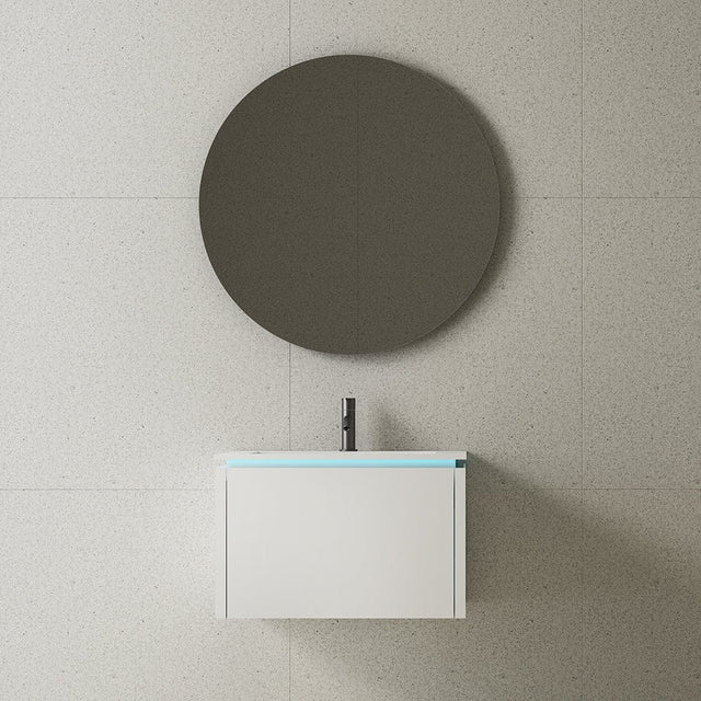 Mobilier Baie Elysium cu LED Anna, Alb Mat, 600x480x388 mm, cod: 3182