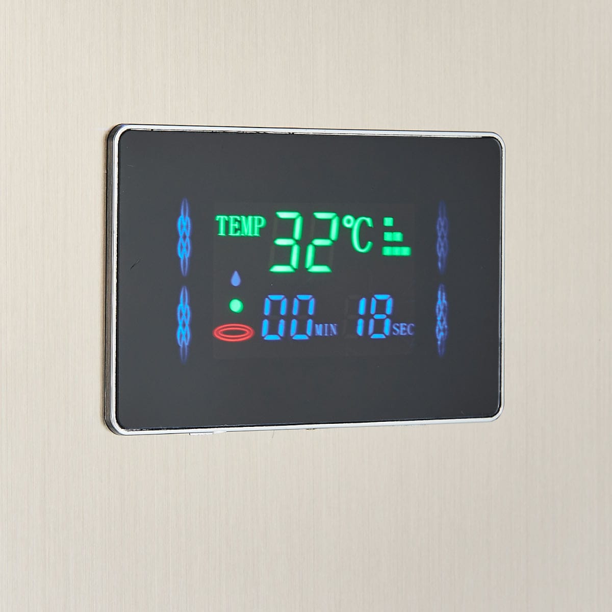 Panel de Dus cu LED, cu efect de ploaie si jeturi cu masaj, cod 1439