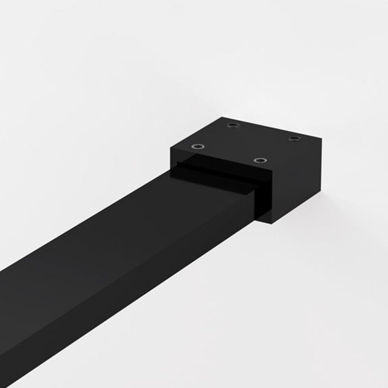 Paravan de duș Easy Black, SanSwiss, negru mat, 120 cm