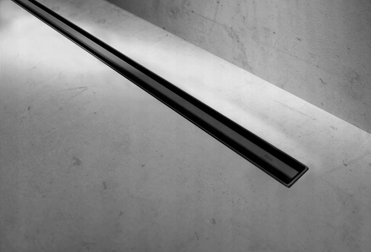 Rigolă de duș Neo Slim Pro, negru mat, 60 cm