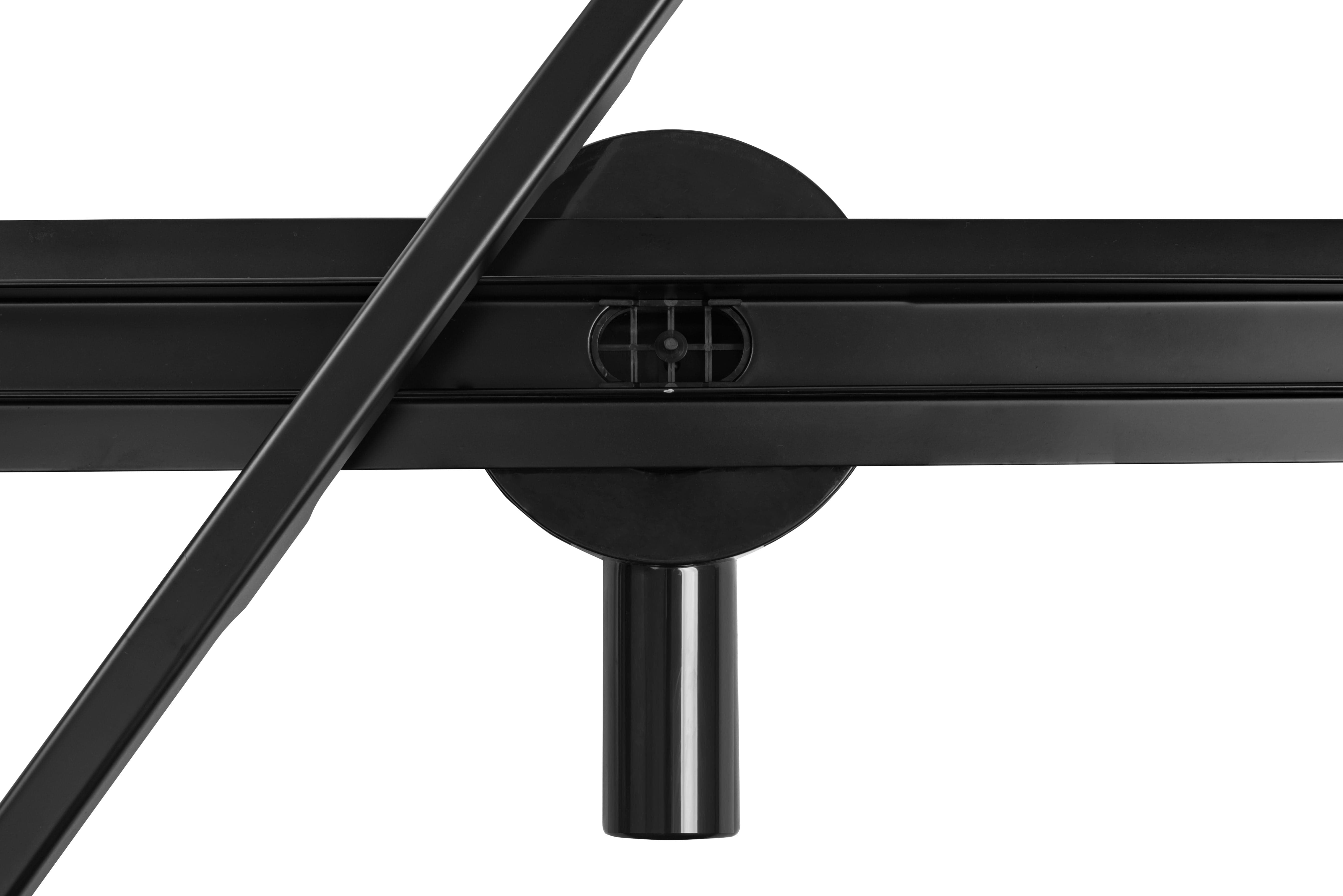 Rigolă de duș Neo Slim Pro, negru mat, 60 cm