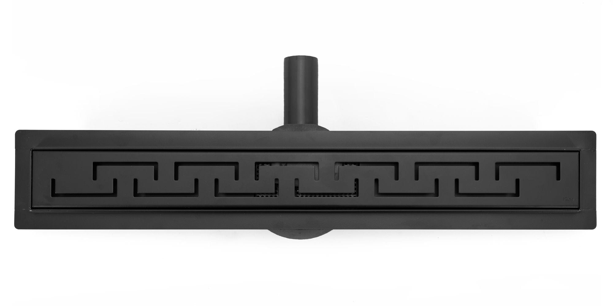 Rigolă de duș Rea Greek Pro, negru mat, 90 cm