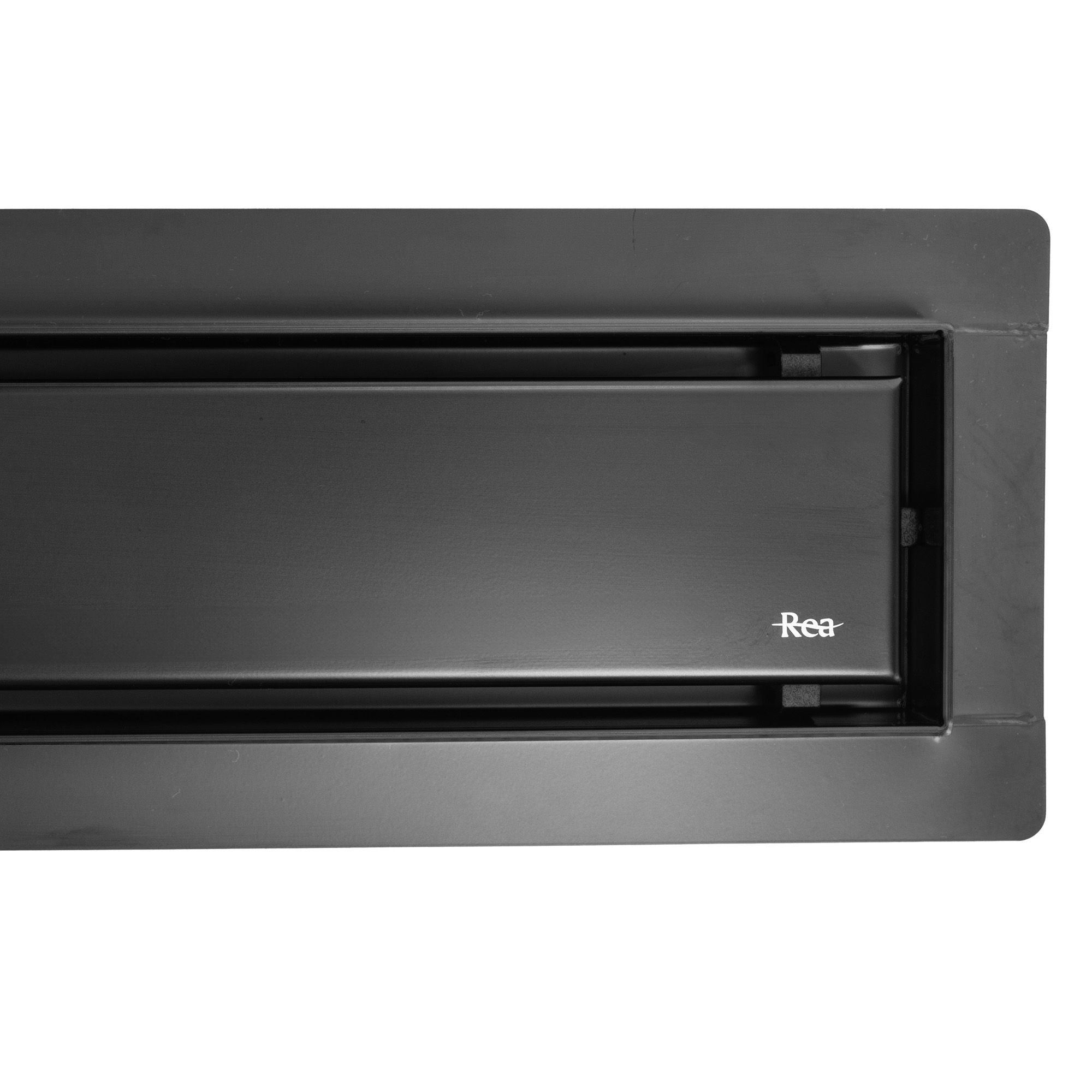 Rigolă de duș Rea Neo Pure, negru mat, 50 cm