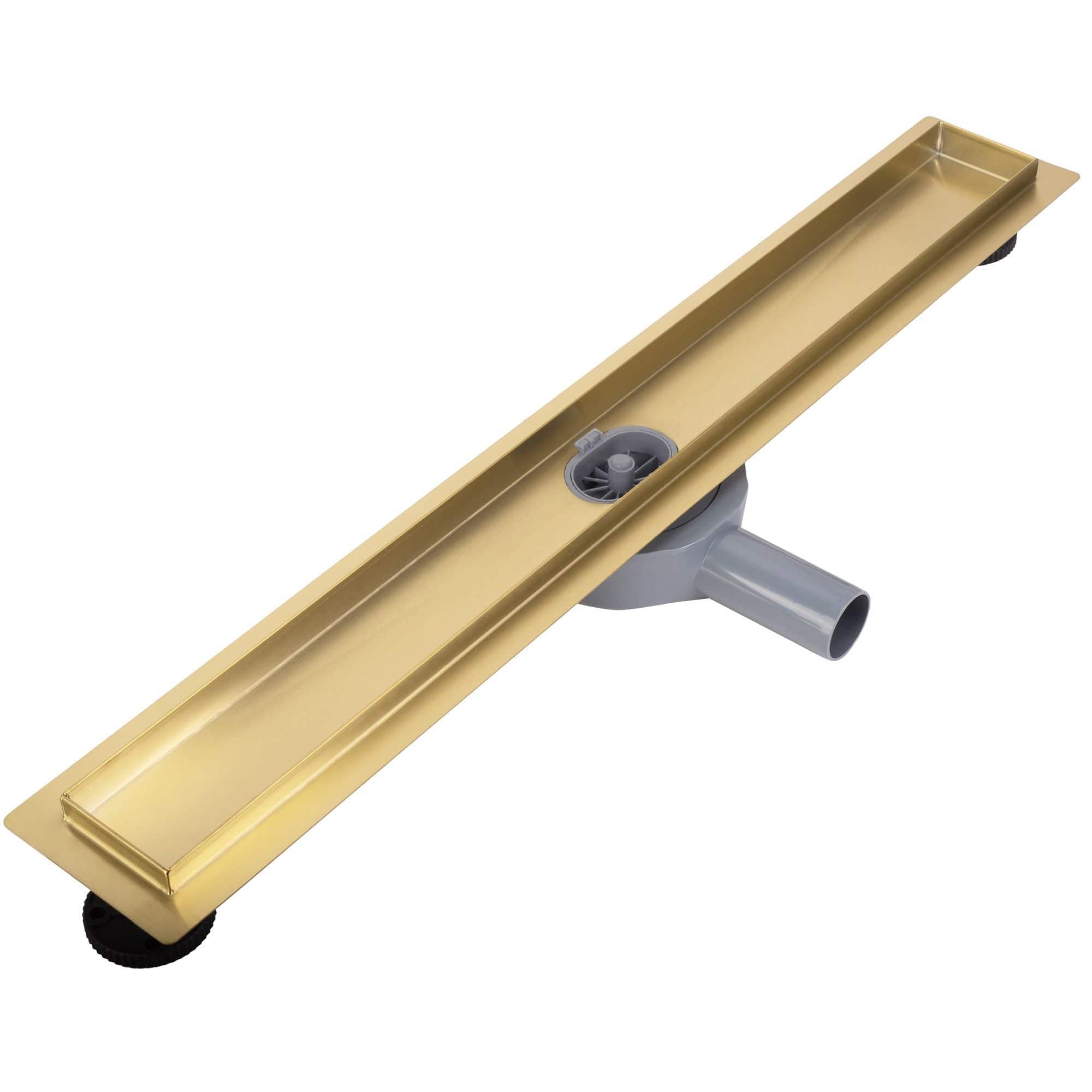 Rigolă de duș Rea Neox Pro, auriu periat, 70 cm