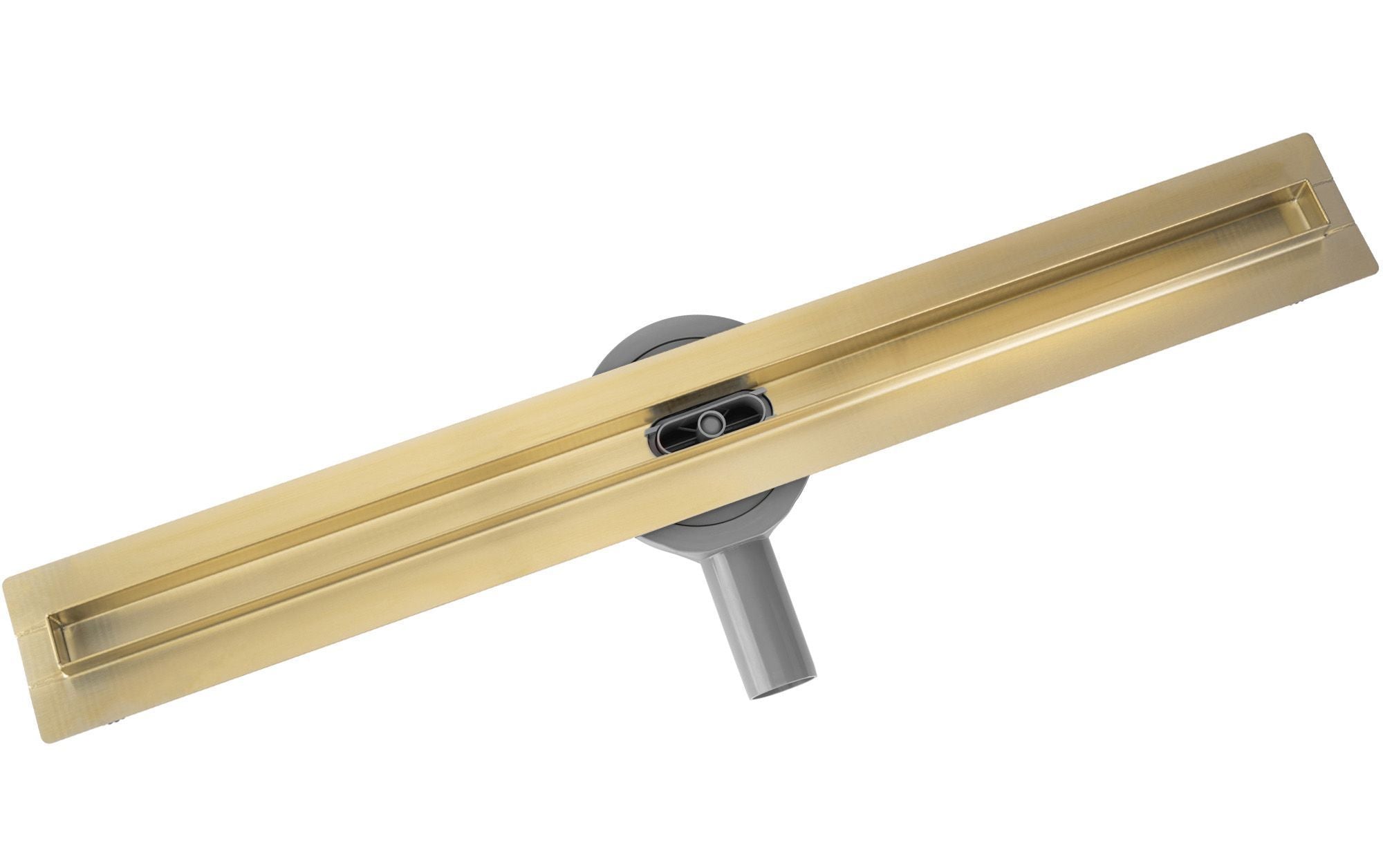 Rigolă de duș Rea Neox Slim, auriu periat, 90 cm
