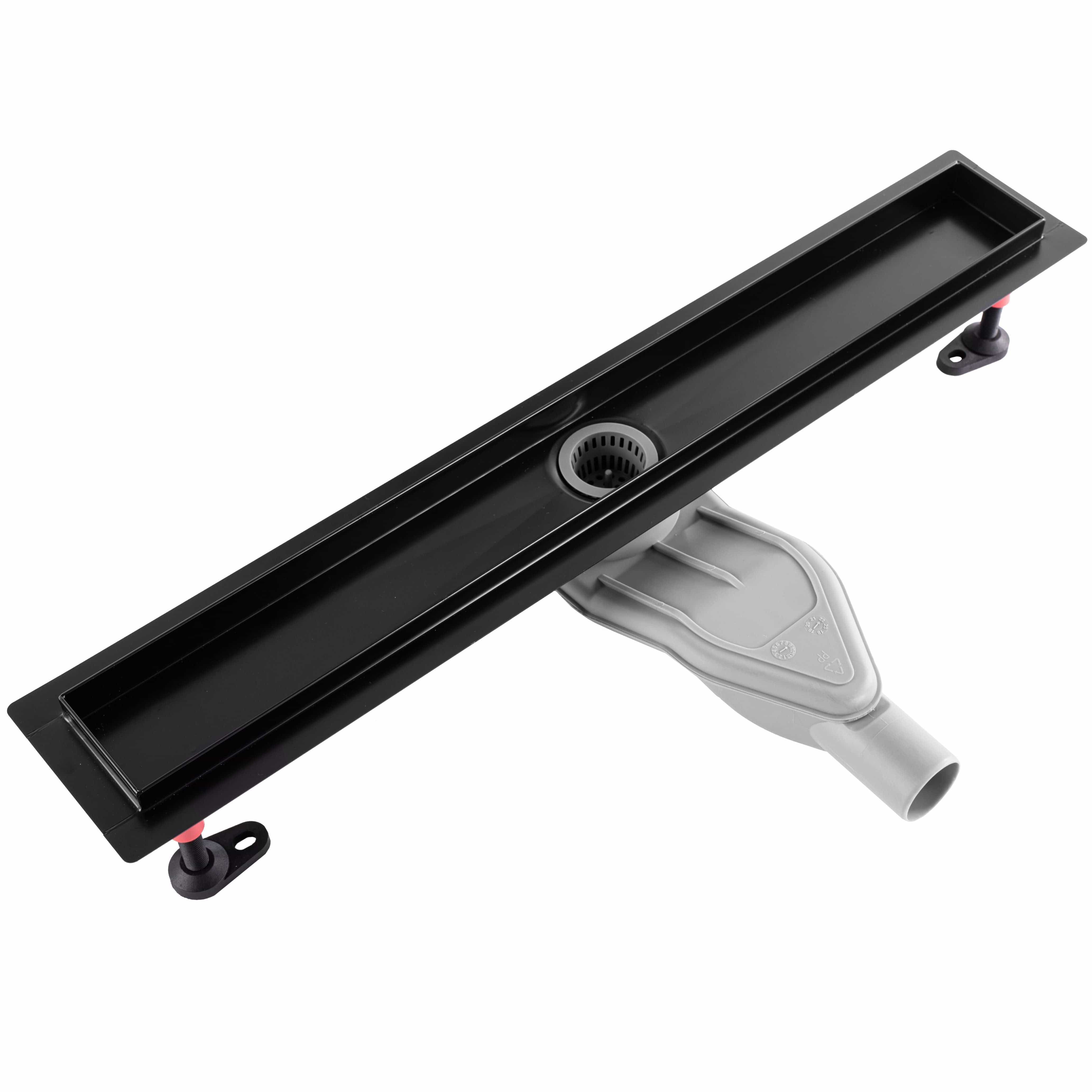 Rigolă de duș Rea Neox Superflow, negru, 70 cm