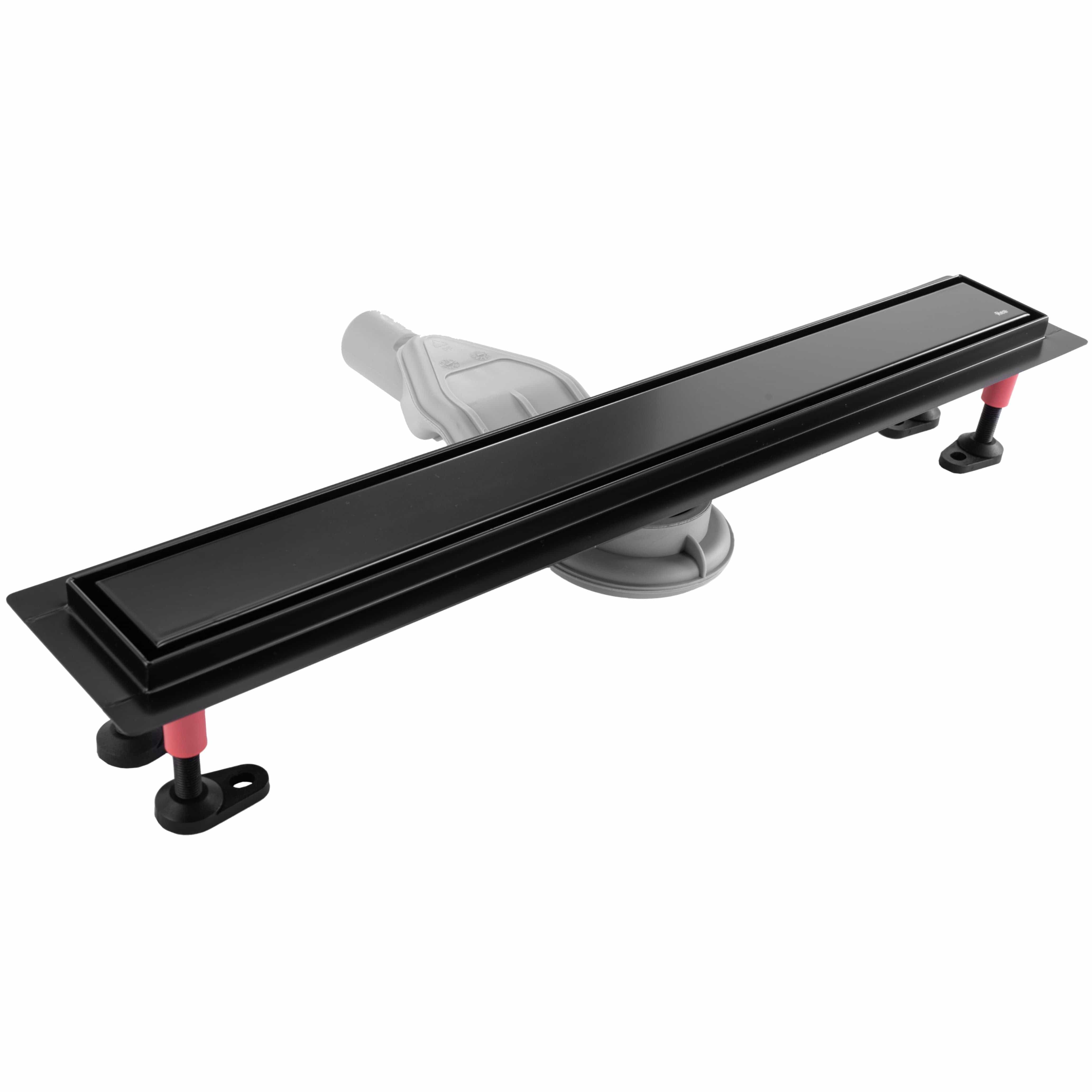 Rigolă de duș Rea Neox Superflow, negru, 90 cm