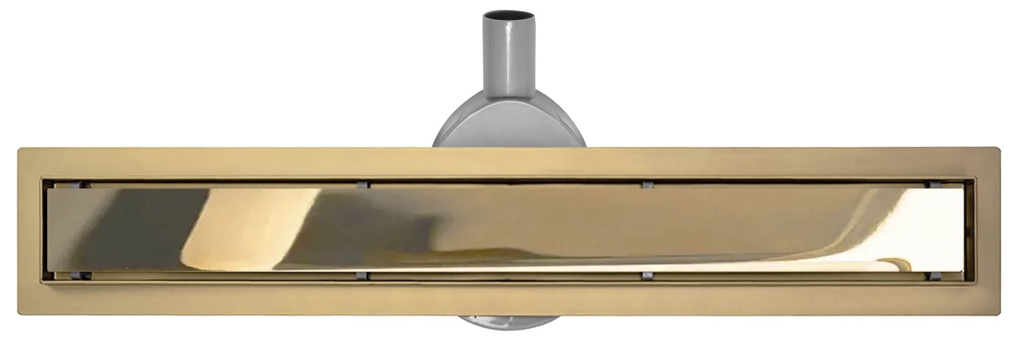 Rigolă de duș Rea Pure Neo Mirror, auriu, 80 cm