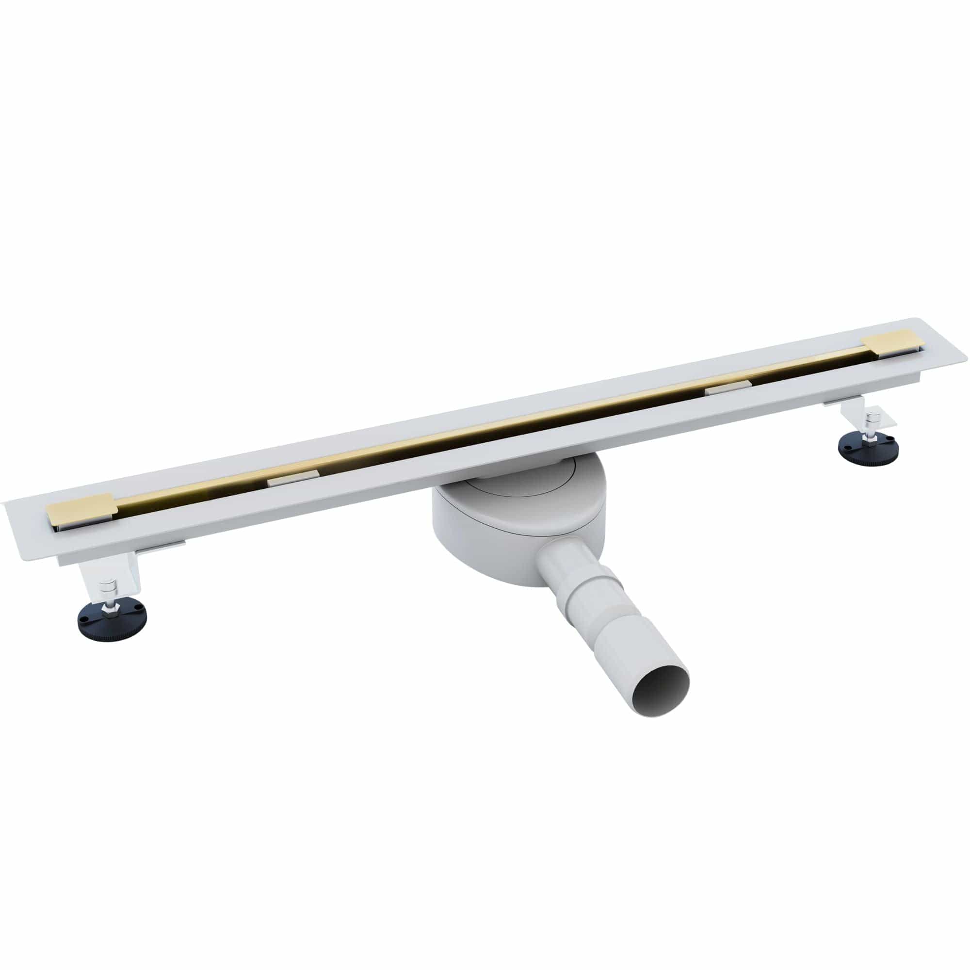 Rigolă de duș Rea Ultra Slim, auriu, 60 cm