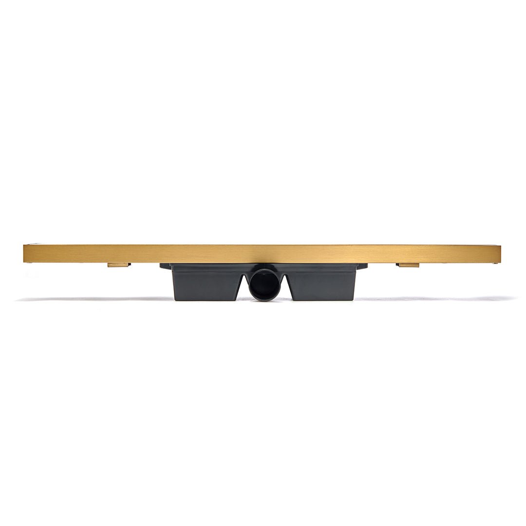 Rigola de dus Elysium Aquatrap Slim, din otel inoxidabil, 60 cm, auriu mat