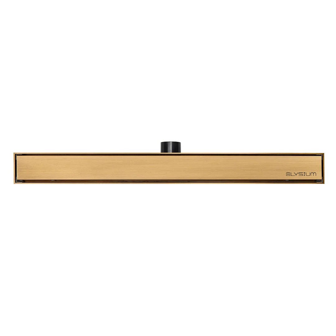 Rigola de dus Elysium Aquatrap Slim, din otel inoxidabil, 60 cm, auriu mat