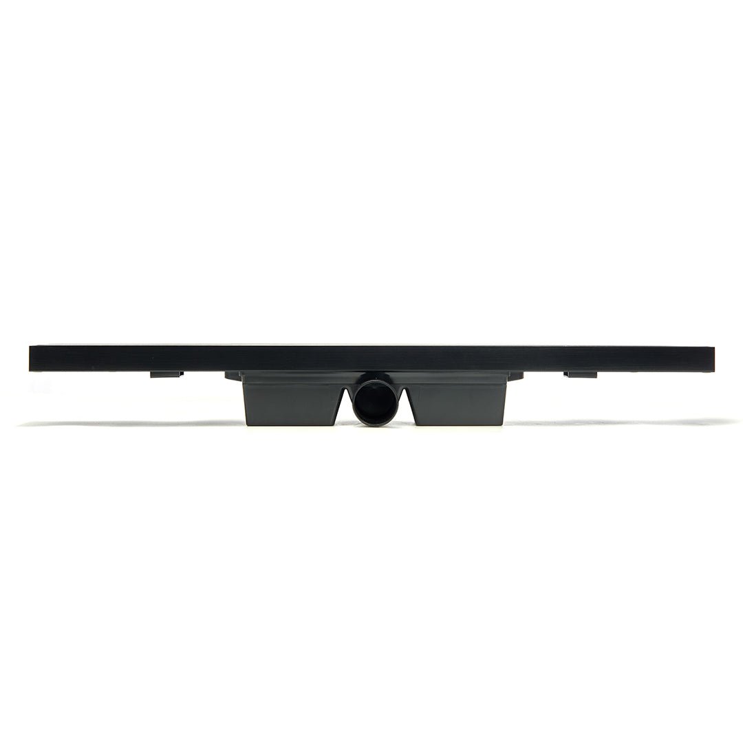 Rigola de dus Elysium Aquatrap Slim, din otel inoxidabil, 60 cm, negru mat