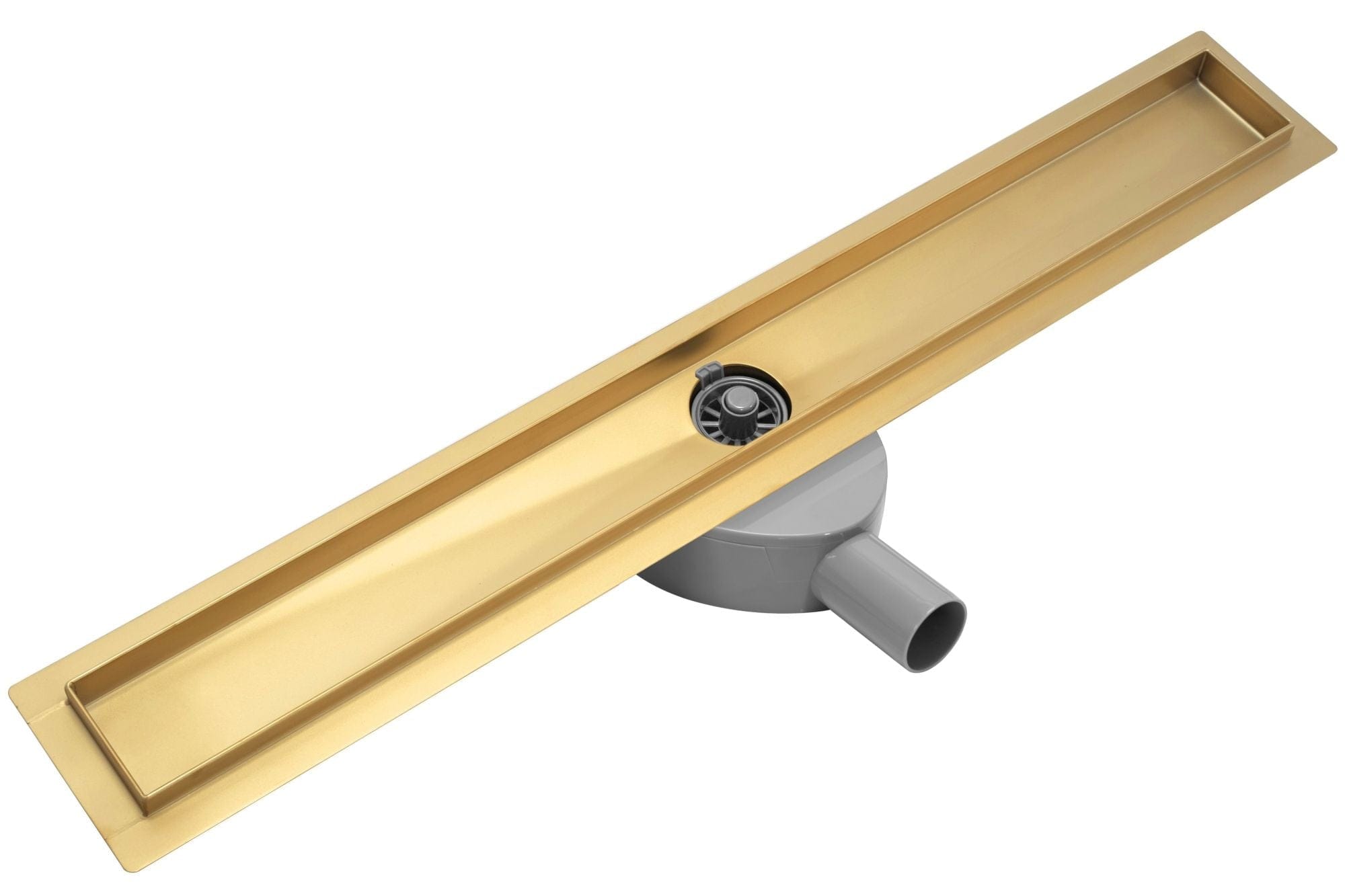 Rigolă pentru duș Rea Greek Pro Mirror 60 cm aurie