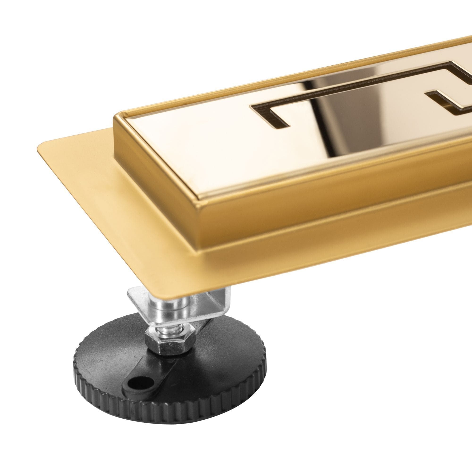 Rigolă pentru duș Rea Greek Pro Mirror 60 cm aurie