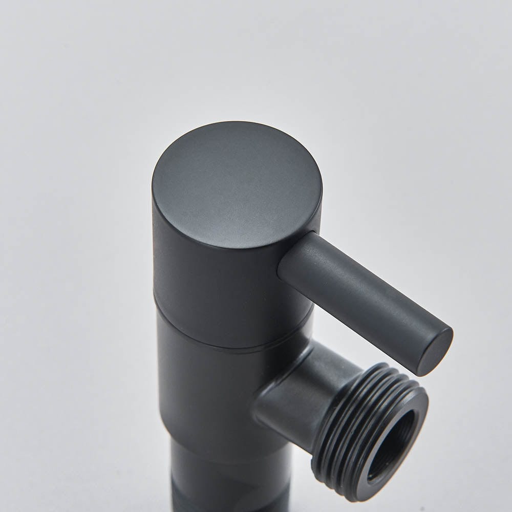 Robinet tip dus intim, negru mat, cod 1583