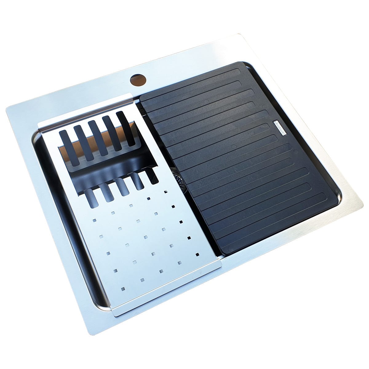 Scurgator inox pentru farfurii, cod:6018