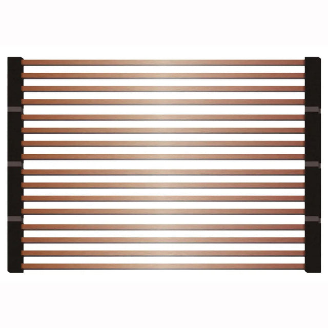 Scurgator multifunctional / Gratar / Suport vase pliabil negru, Folding Mat Copper / Cupru pentru chiuvete, cod:6032