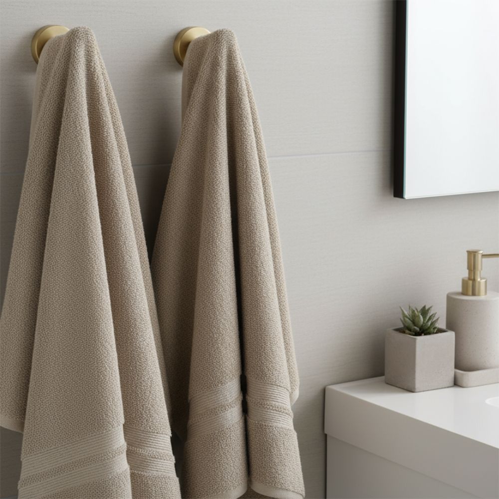 Set accesorii pentru baie Rea Ari, auriu periat, 4 piese