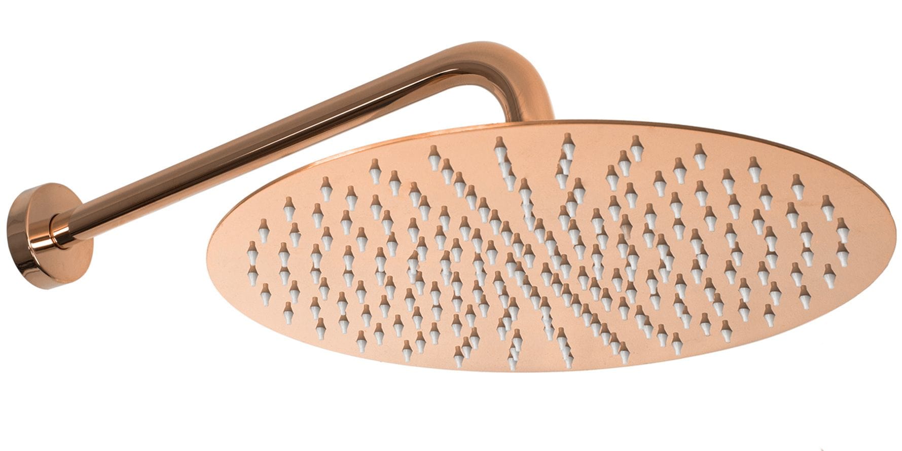 Set de duș încastrat Rea Lungo Miler + box, auriu rose