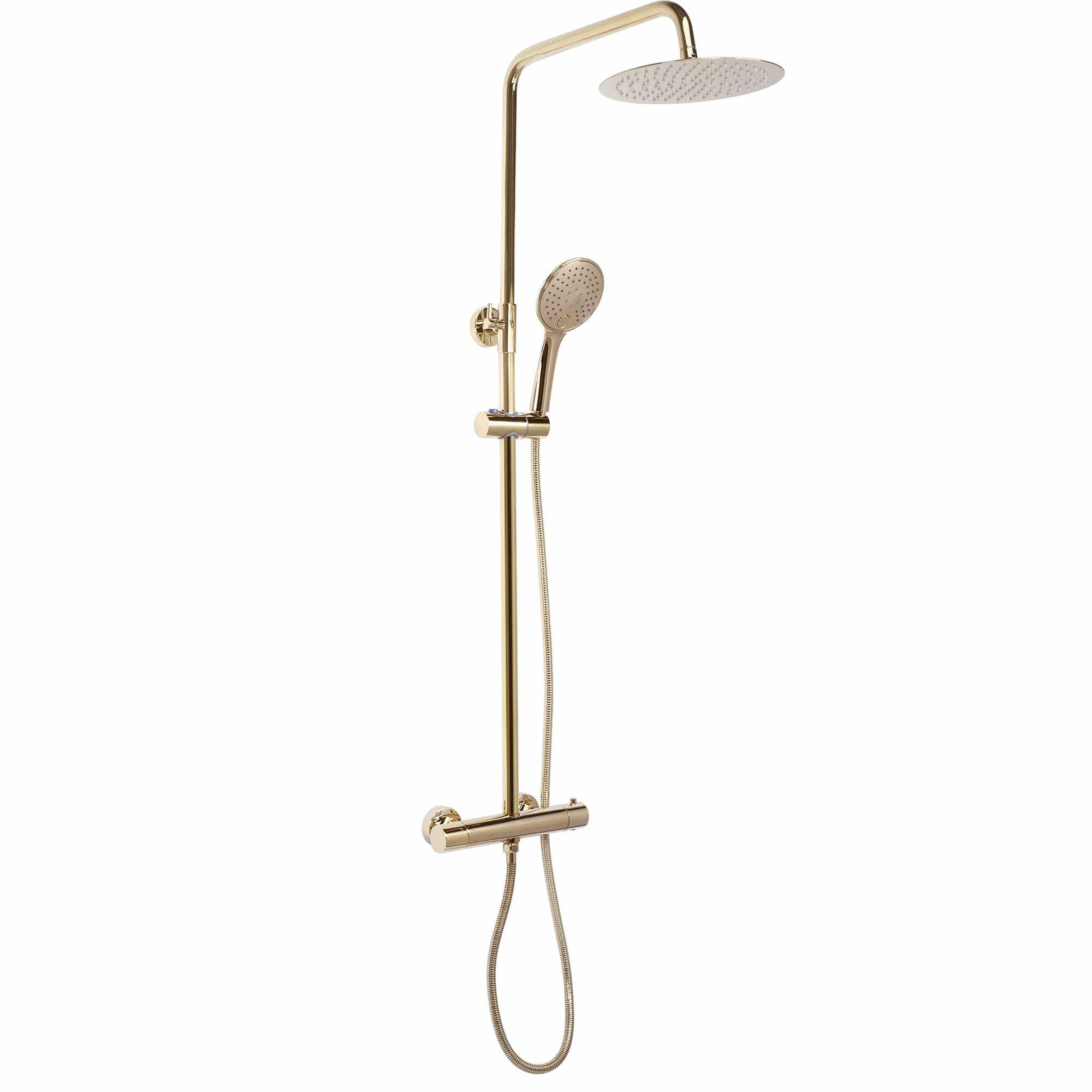 Set de dus cu termostat Rea Vincent, auriu lucios