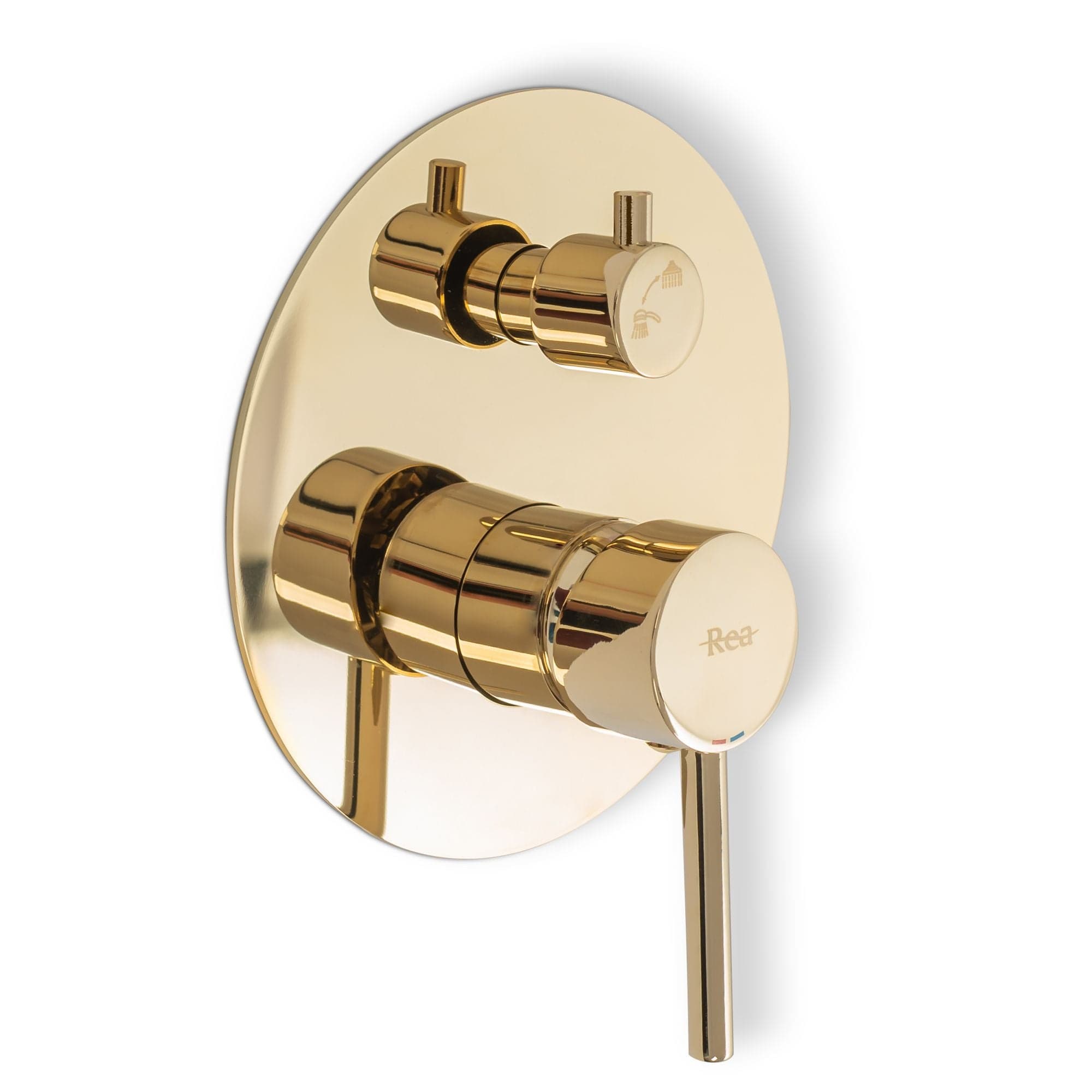 Set de dus incastrabil Rea Lungo L + box, auriu lucios